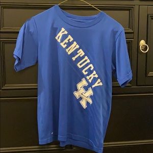 Nike University Kentucky UK Boys top medium blue